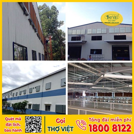Bảo trì quạt hút gió công nghiệp
