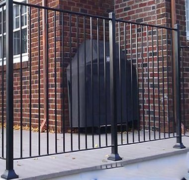 lan can sắt mẫu 12