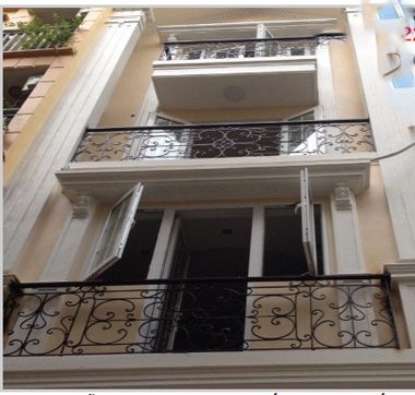 lan can sắt mẫu 19