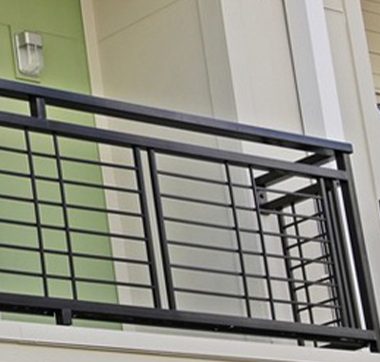 lan can sắt mẫu 2