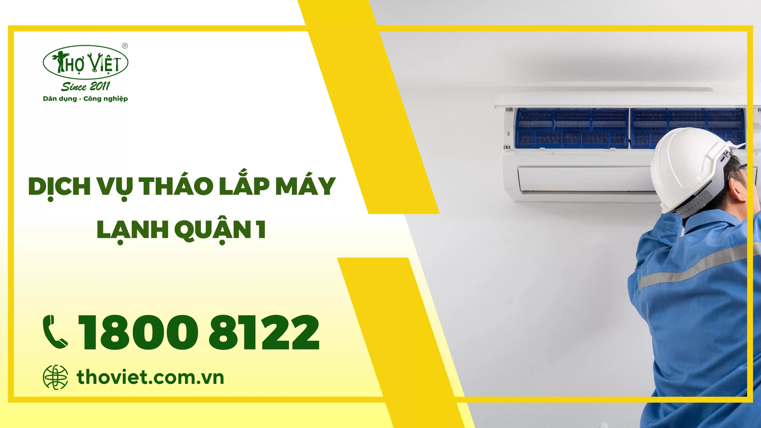 Dịch vụ tháo lắp máy lạnh quận 1