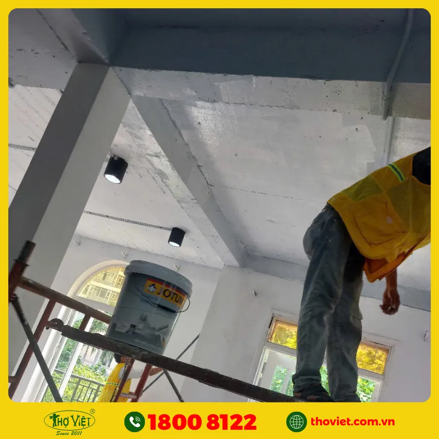 Quy trình chống thấm tại quận 12 - Thợ Việt