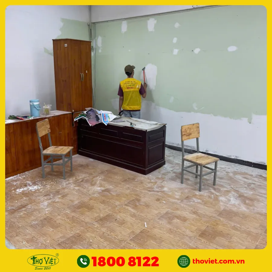 Quy trình chống thấm tại quận Tân Bình - Thợ Việt