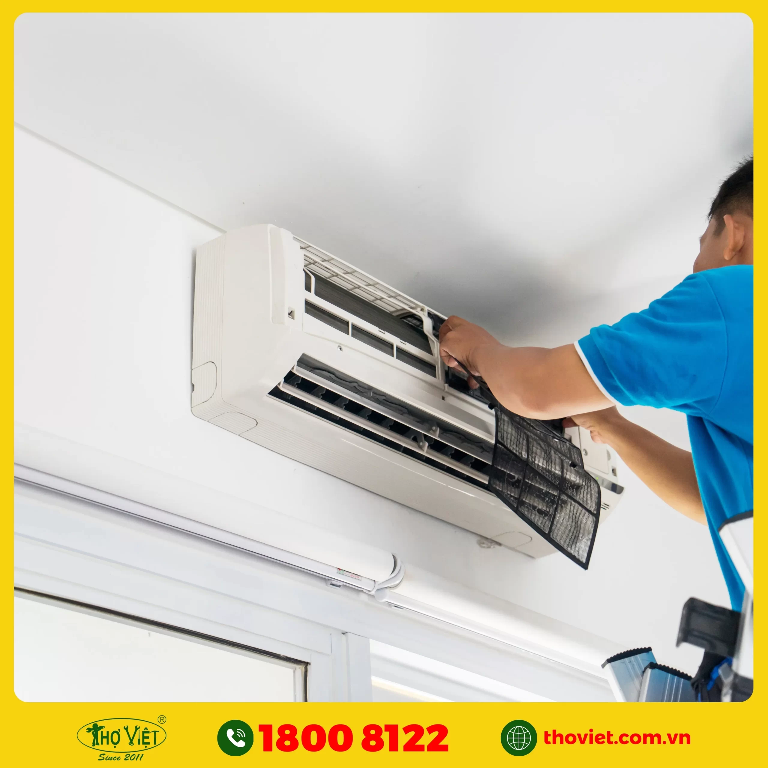 quy trình tháo lắp máy lạnh