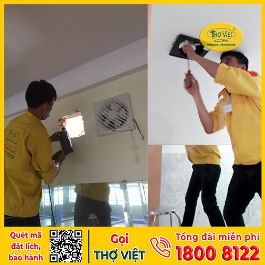 Sửa quạt thông gió