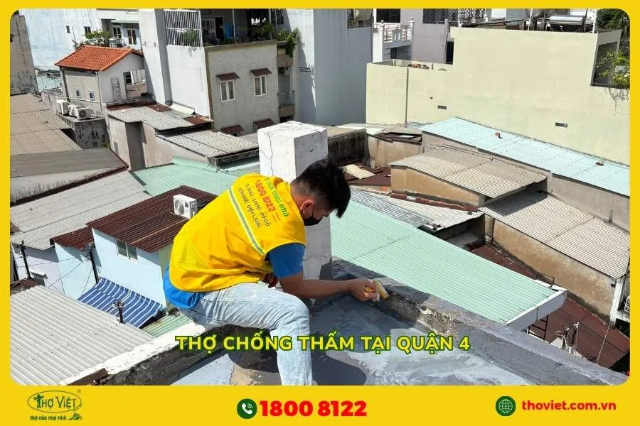 Giới thiệu dịch vụ chống thấm tại quận 4