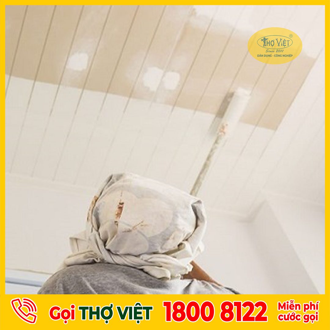Sơn trần nhà tại quận 12