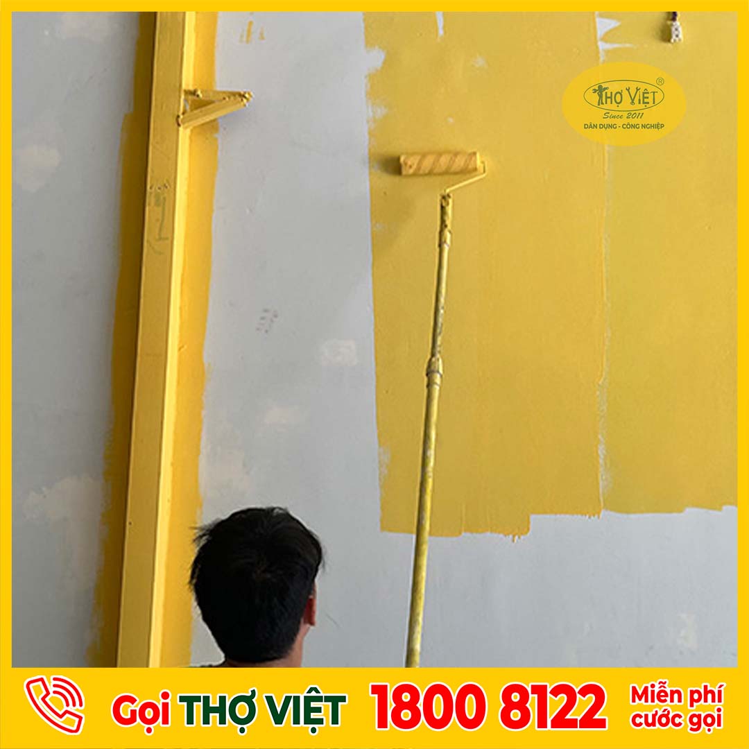 Sơn tường nhà tại quận Gò Vấp