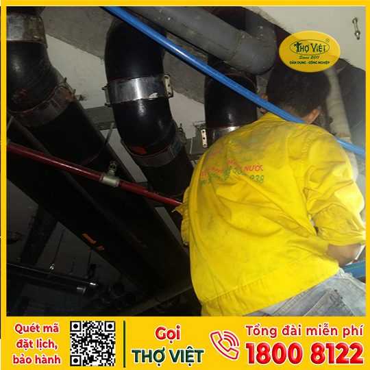 Vệ sinh đường ống nước 