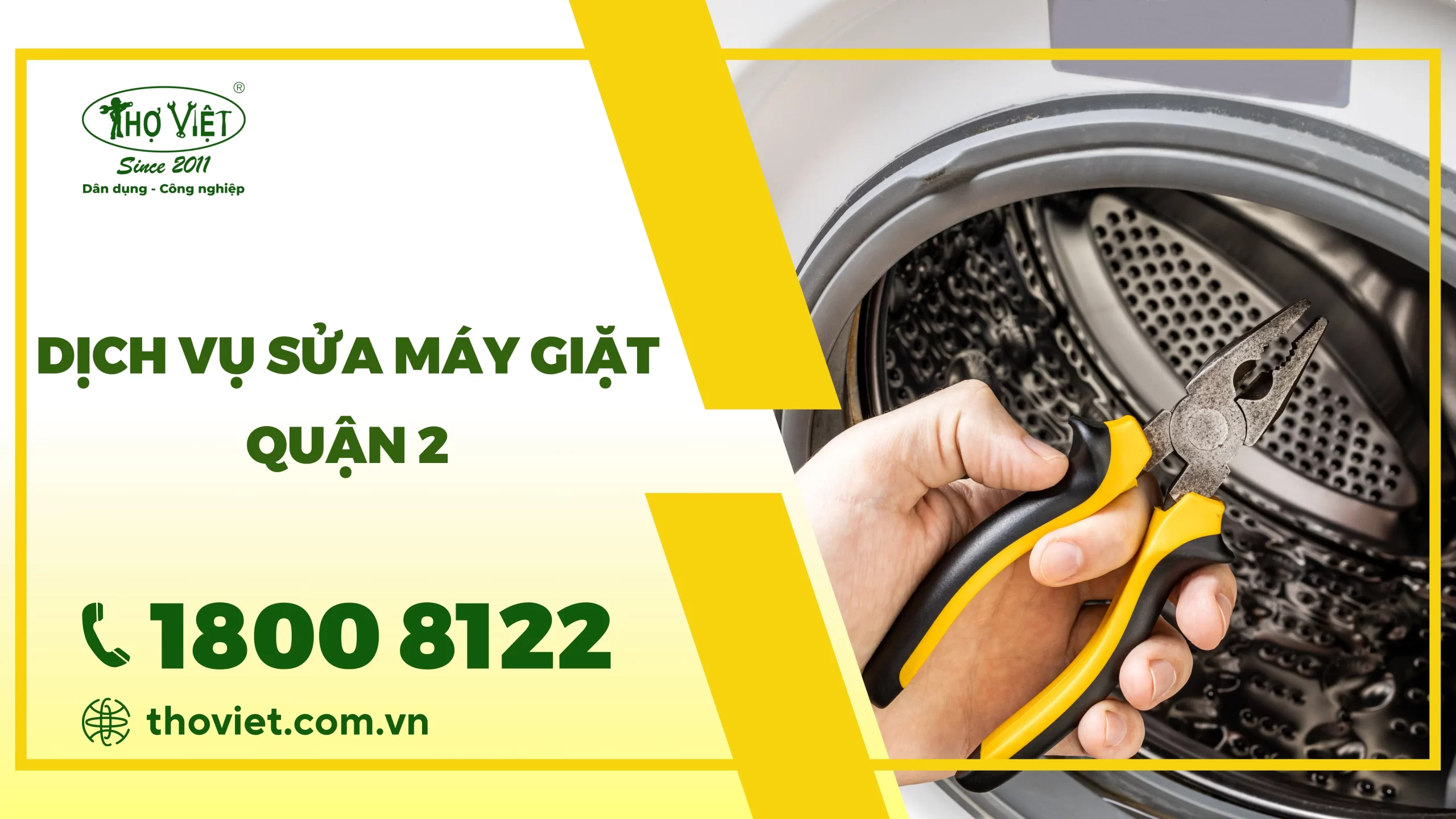 Dịch vụ sửa máy giặt quận 2