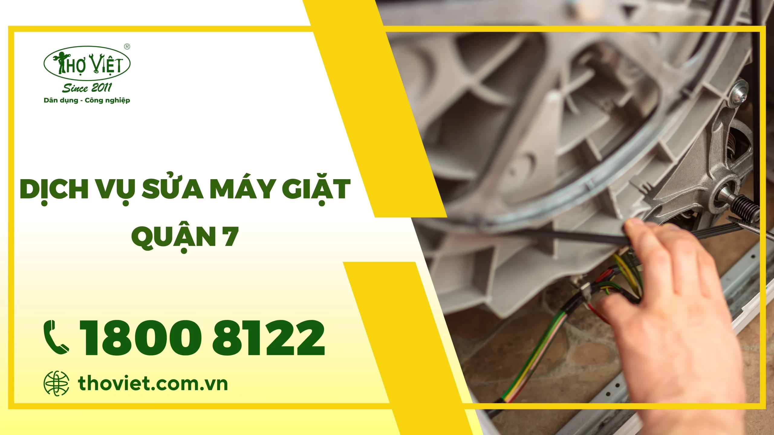 Dịch vụ sửa máy giặt quận 7