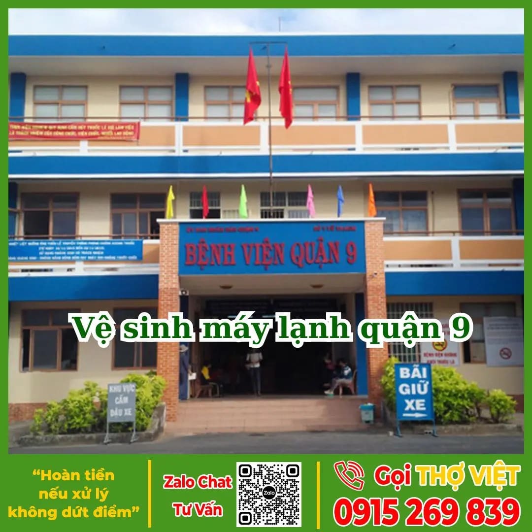 Rửa máy lạnh tại quận 9
