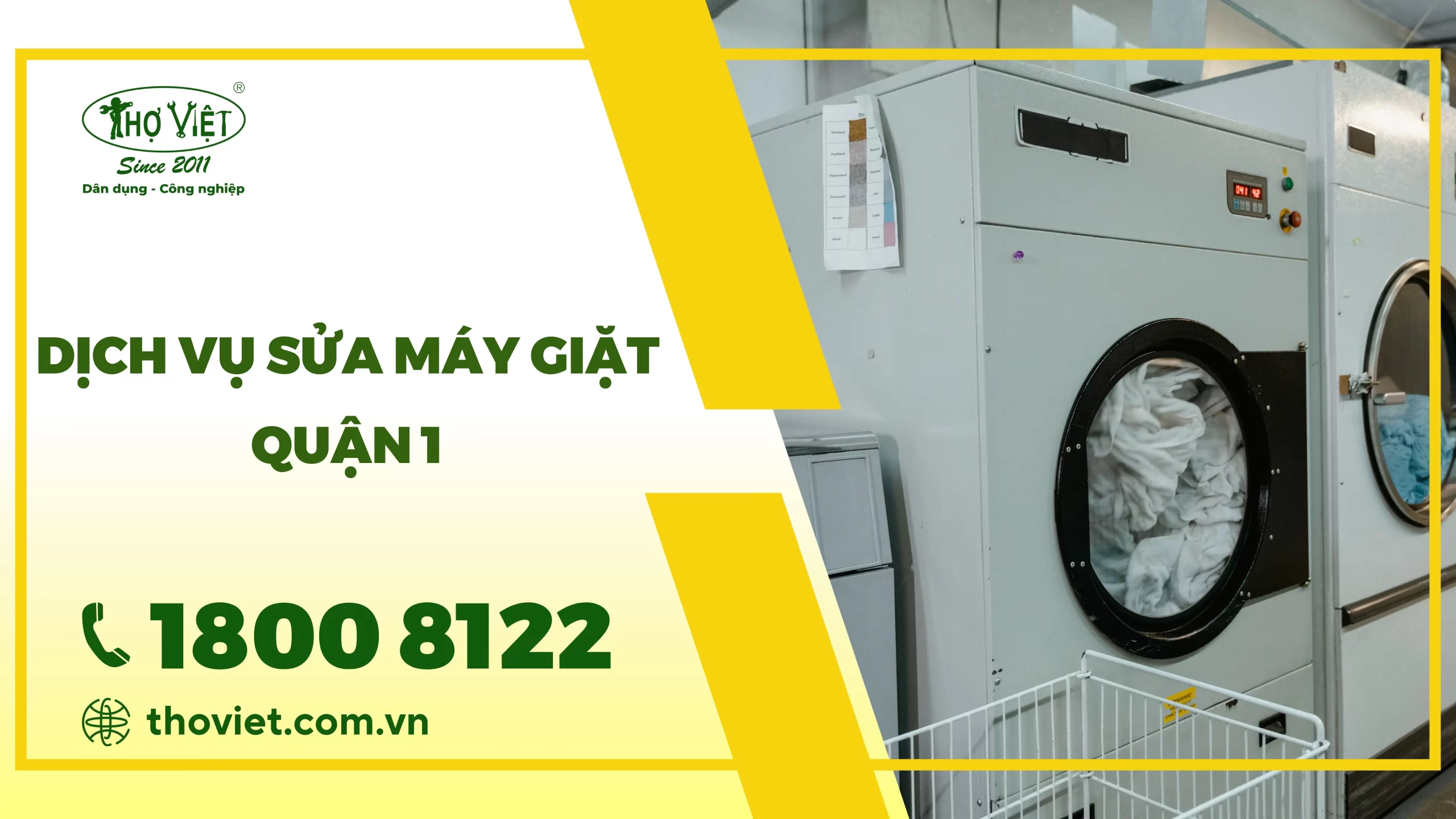 Dịch vụ sửa máy giặt quận 1