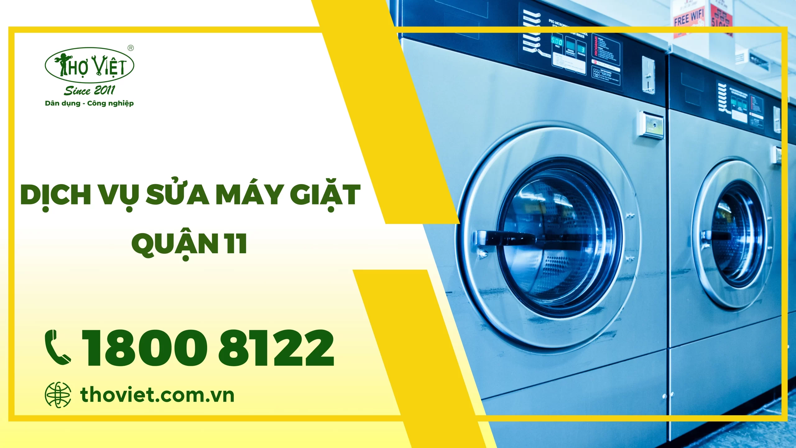 Dịch vụ sửa máy giặt quận 11