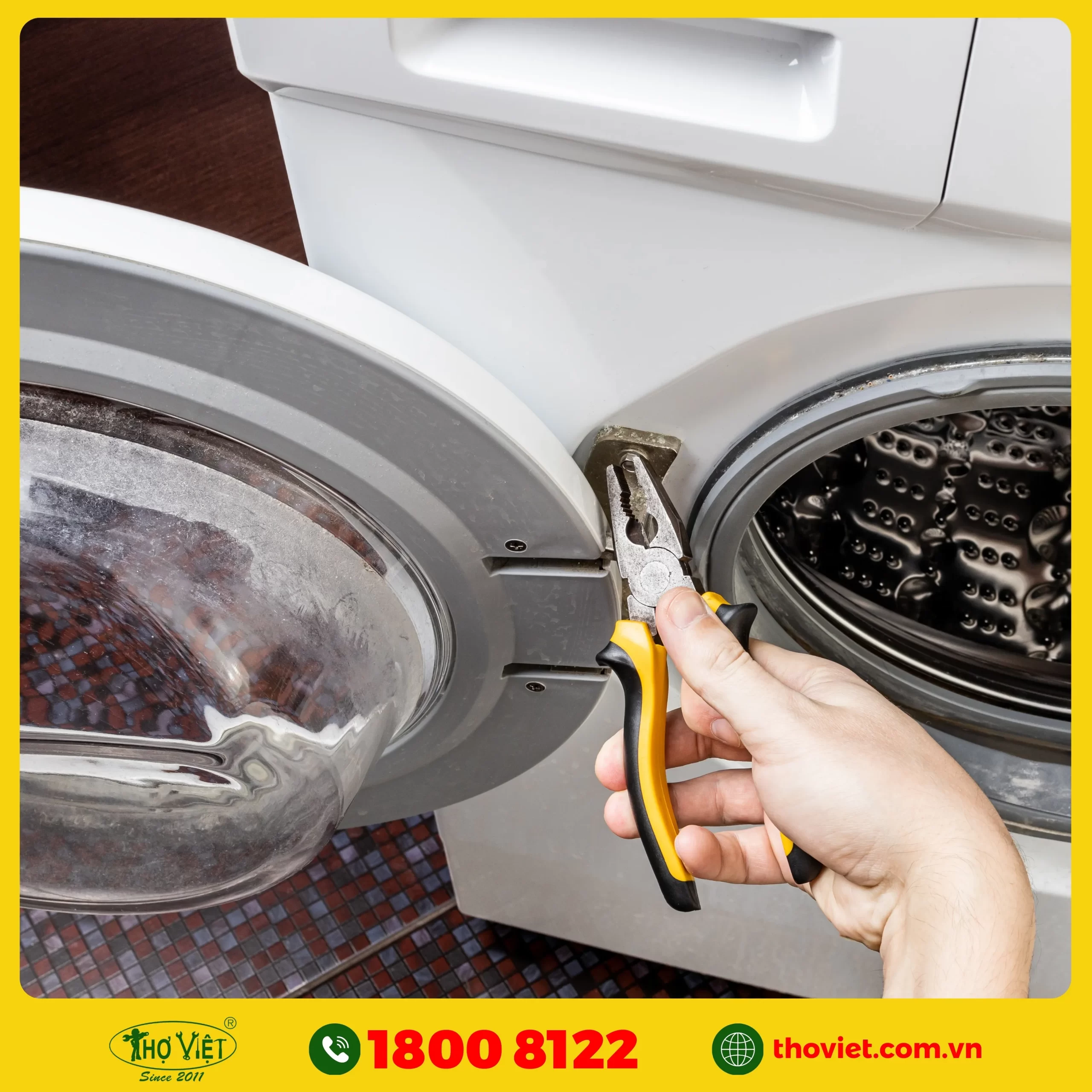 các hạng mục sửa máy giặt