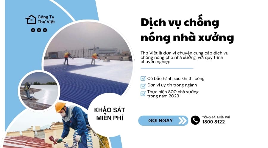 Dịch vụ chống nóng nhà xưởng