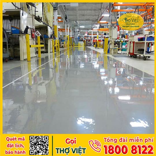 Dịch vụ sơn sàn Epoxy chất lượng tại Thợ Việt