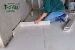 Ốp gạch chân tường nhà ốp nổi ốp chìm nhân hệ số 1.5