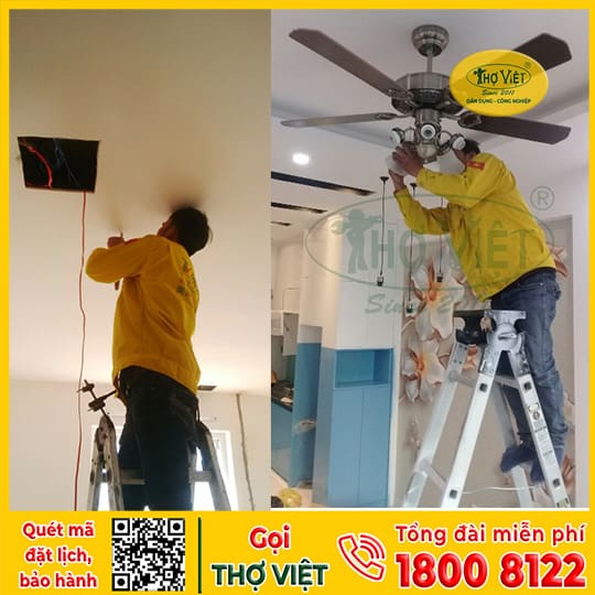 Nguyên nhân quạt trần quay chậm