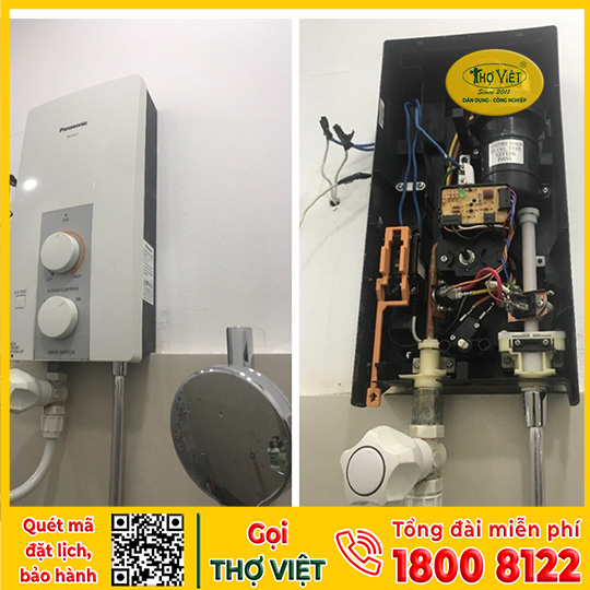 Lắp máy tắm nóng trực tiếp quận Bình Thạnh