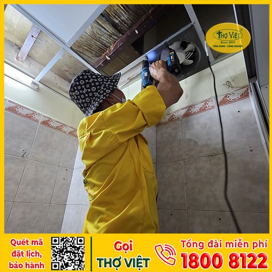 Sửa quạt thông gió không chạy