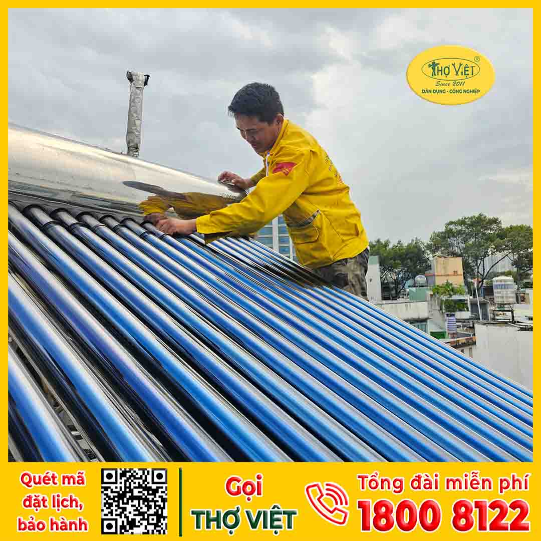 Giá sửa một máy nước nóng năng lượng mặt trời tại Thuận An là bao nhiêu tiền?