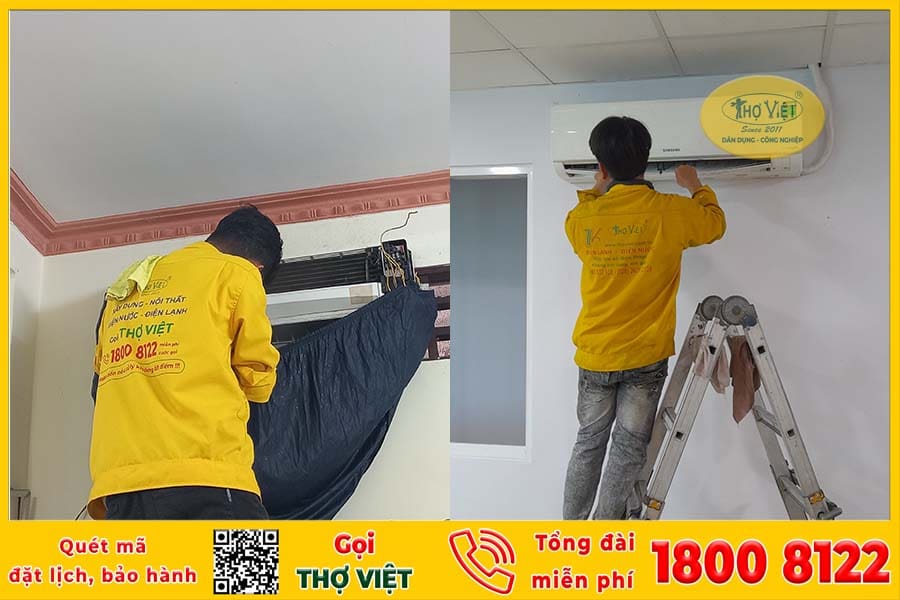 Bảo trì máy lạnh Bến Cát