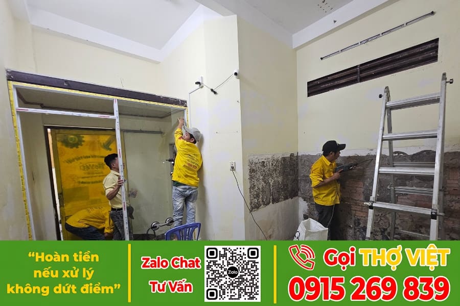 Các hạng mục sửa chữa nhà tại quận 1