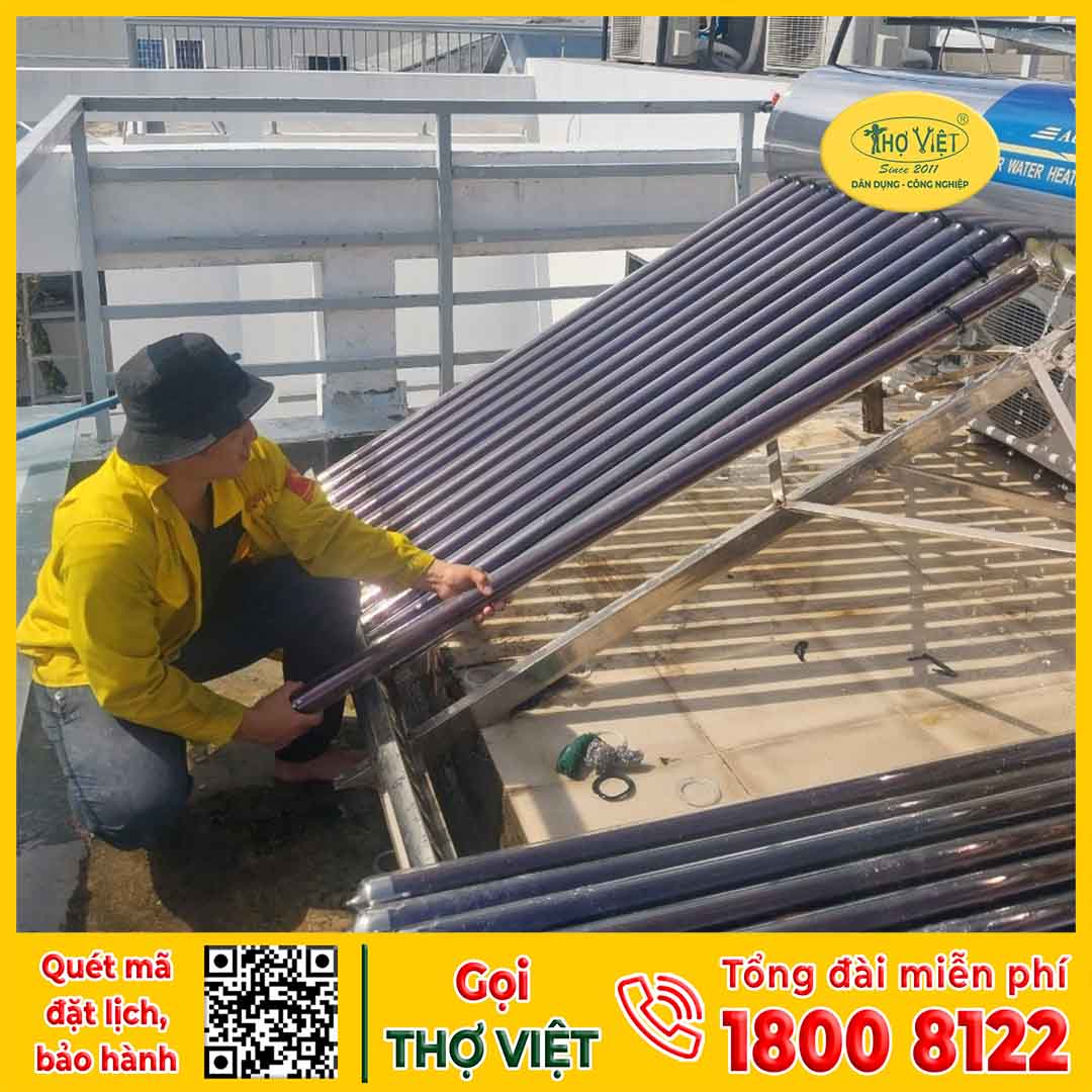 Sửa một máy nước nóng năng lượng mặt trời tại Bình Dương là bao nhiêu tiền?