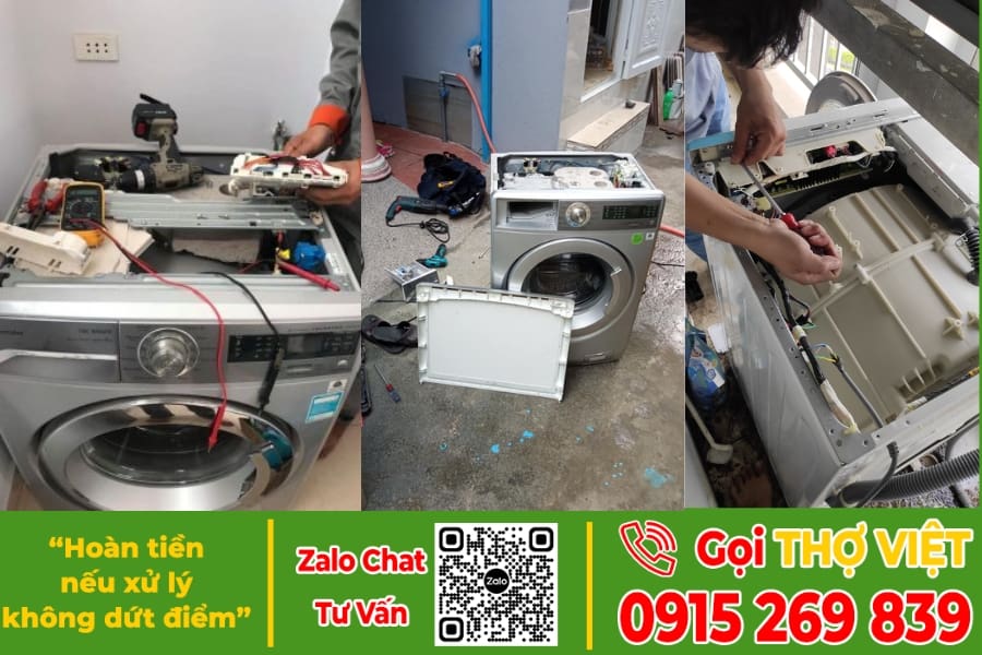 hạng mục sửa máy giặt tại bến cát