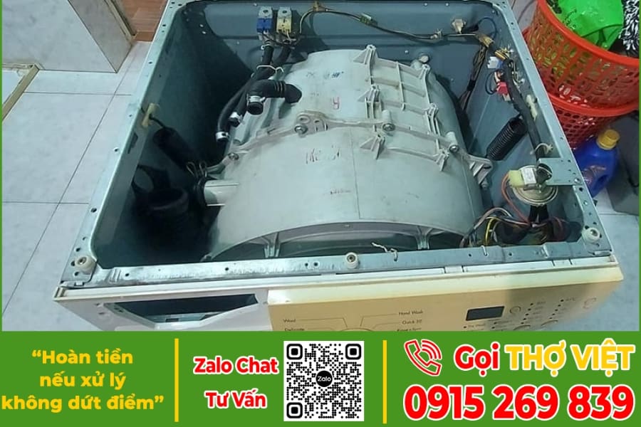 nguyên nhân khiến máy giặt bị hư