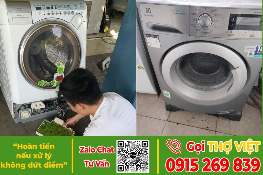 sửa máy giặt tại bến cát
