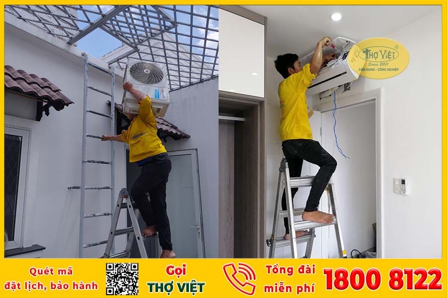 Top 5 dịch vụ lắp đặt máy lạnh treo tường