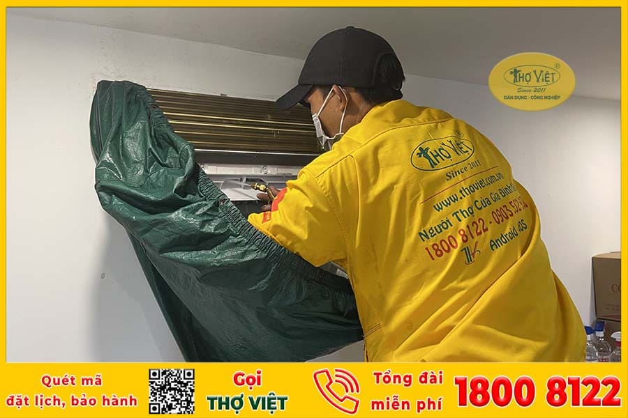 Top 5 dịch vụ vệ sinh máy lạnh treo tường