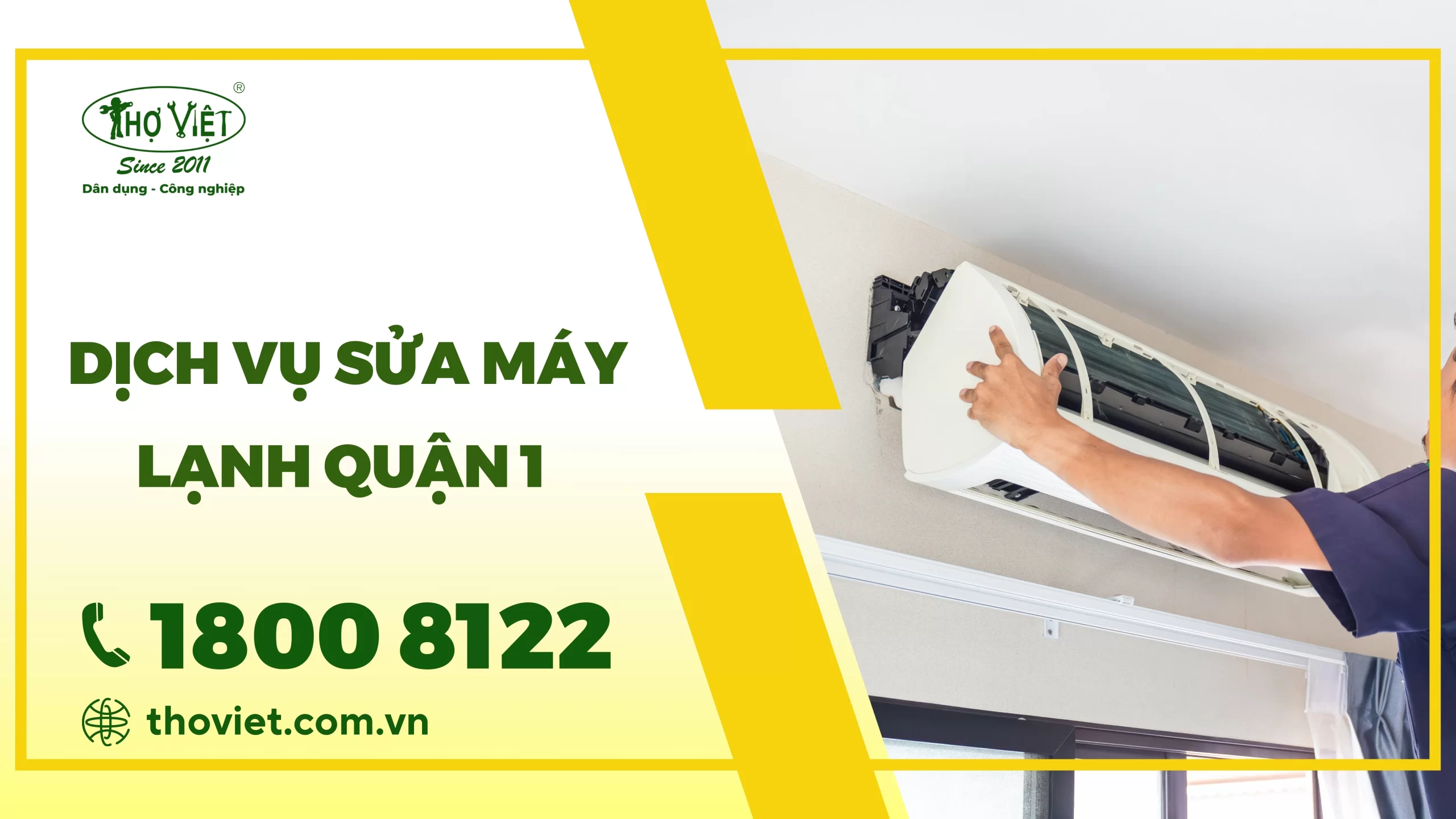 Dịch vụ sửa máy lạnh quận 1