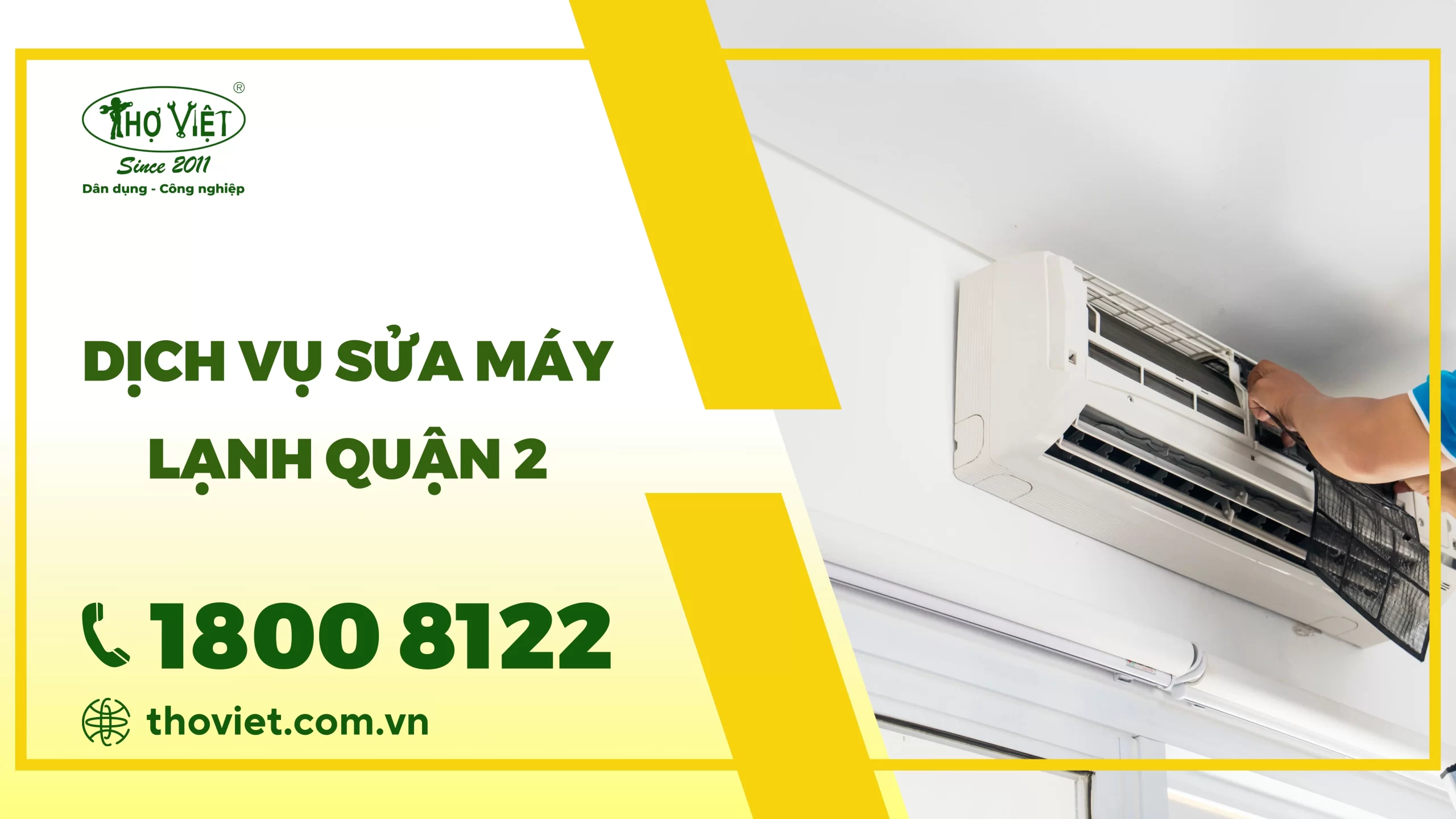 Dịch vụ sửa máy lạnh quận 2