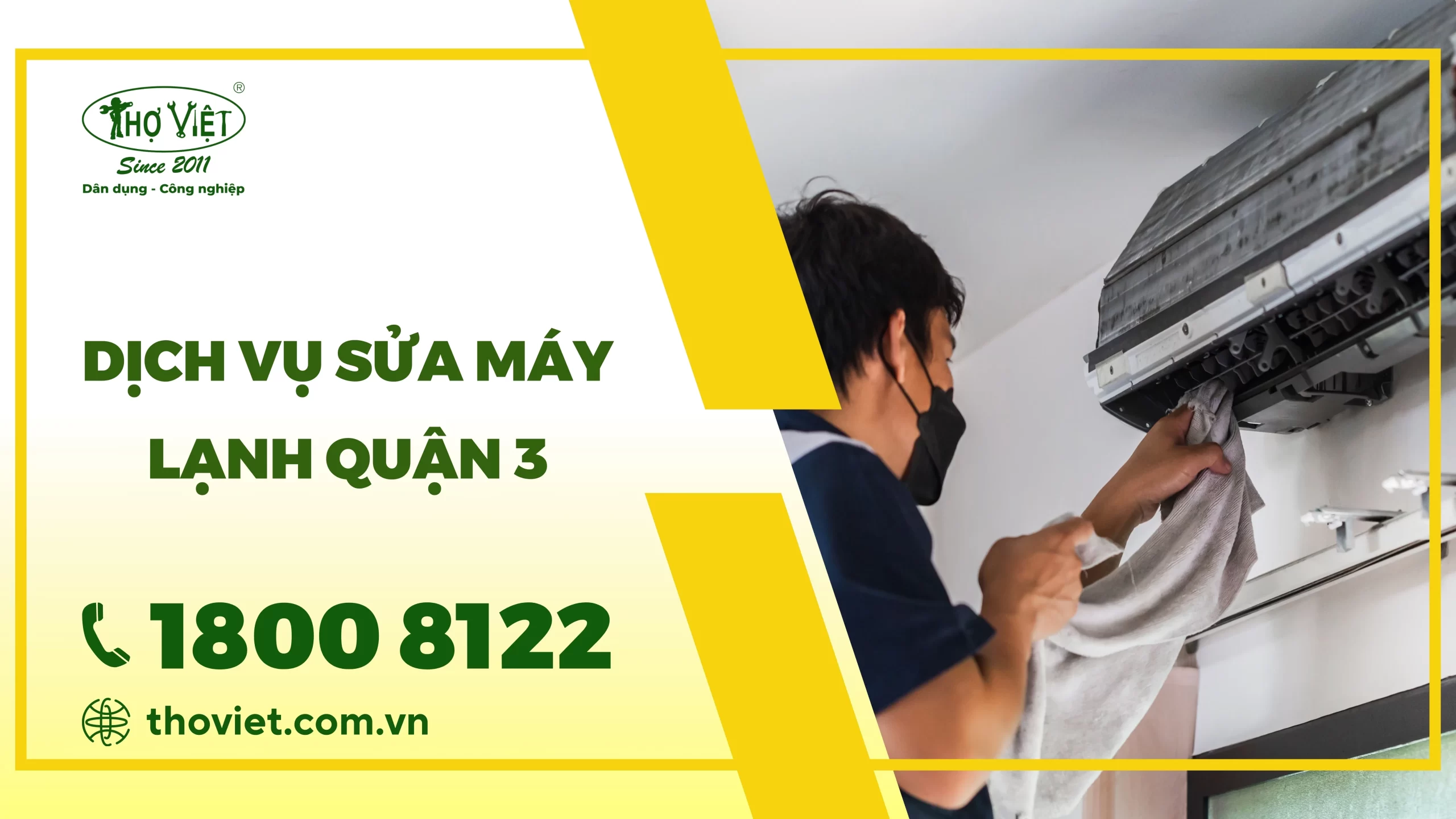 Dịch vụ sửa máy lạnh quận 3
