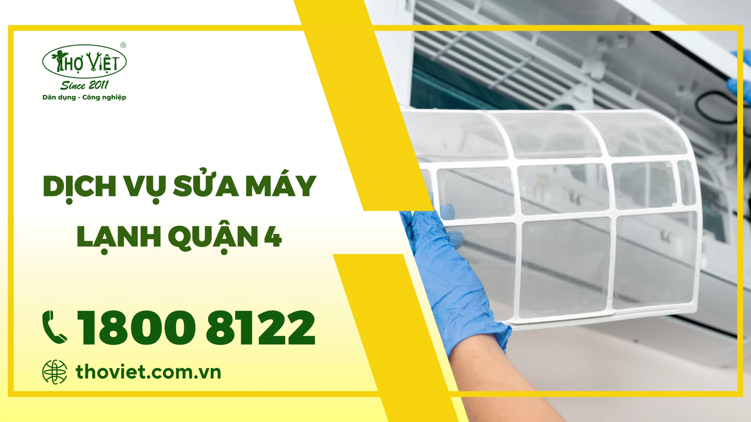 Dịch vụ sửa máy lạnh quận 4