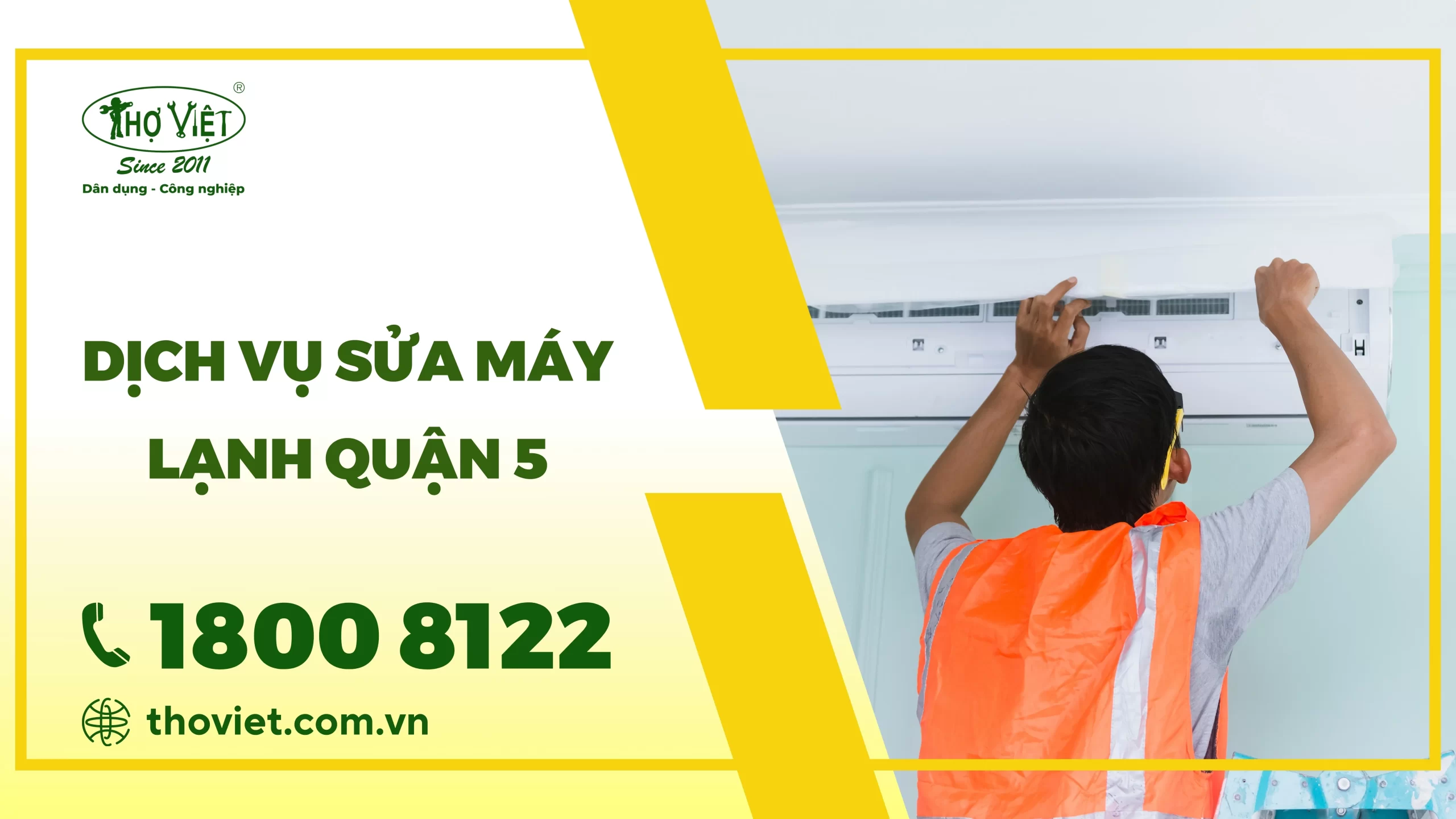 Dịch vụ sửa máy lạnh quận 5