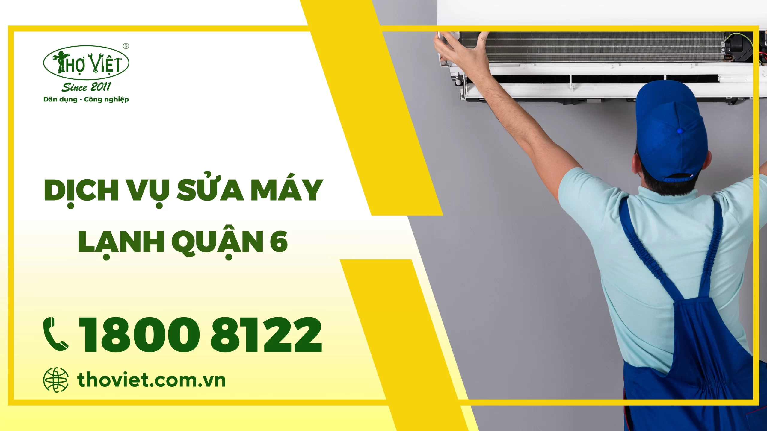 Dịch vụ sửa máy lạnh quận 6