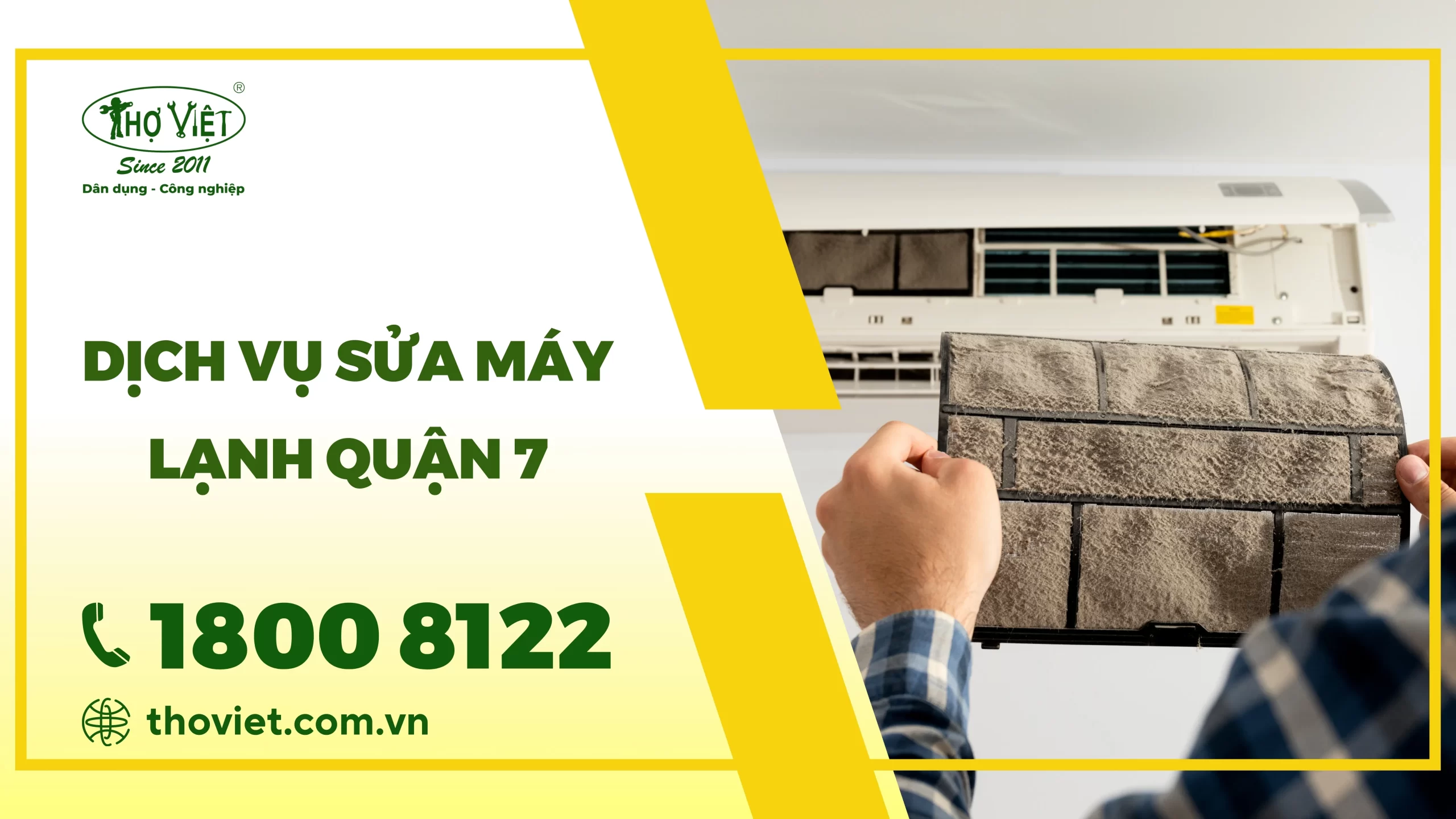 Dịch vụ sửa máy lạnh quận 7