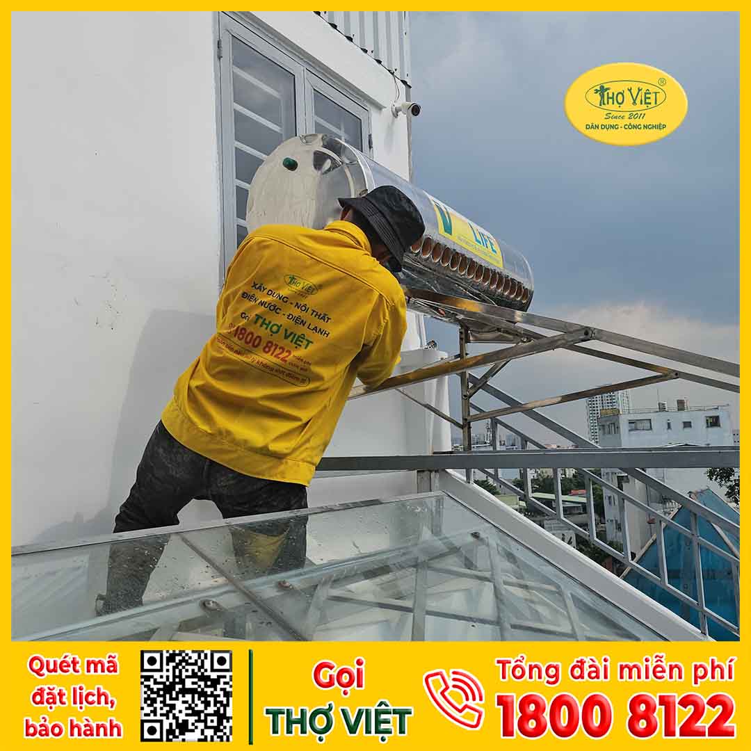 Các dịch vụ sửa máy nước nóng năng lượng mặt trời tại Quận 3 bao gồm dịch vụ gì?