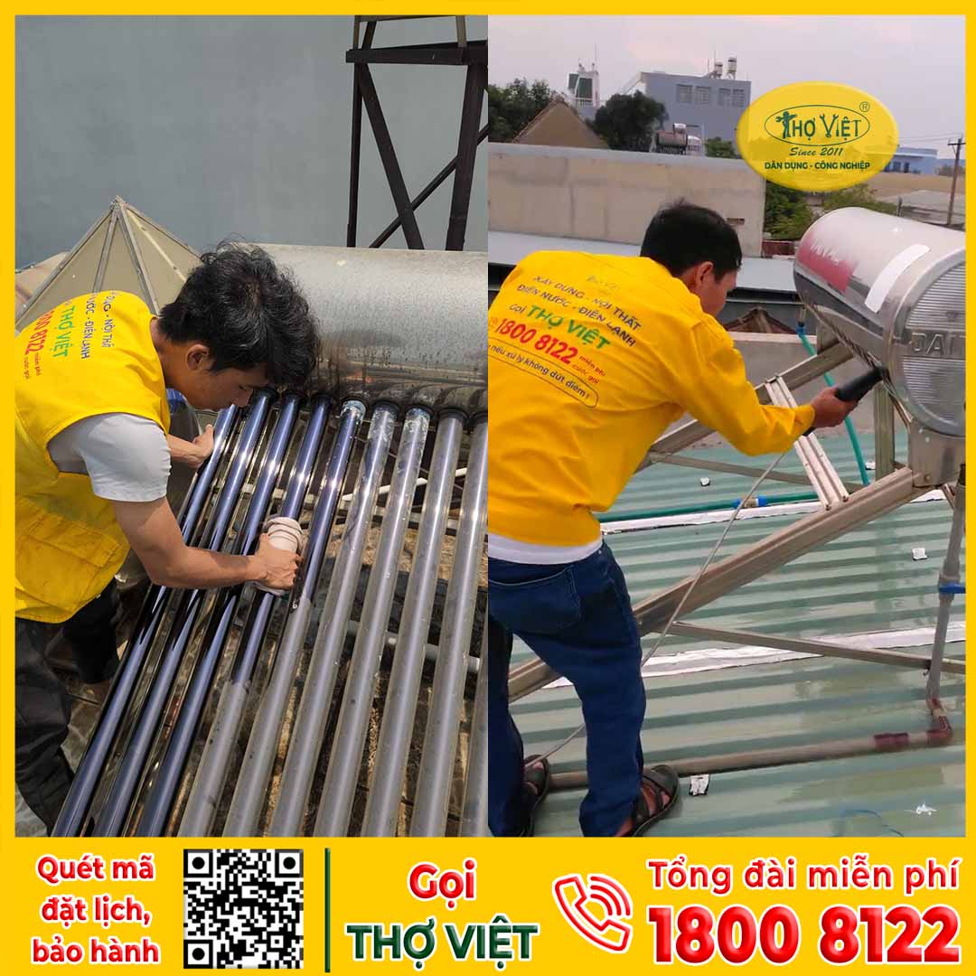 Cách vệ sinh máy năng lượng mặt trời