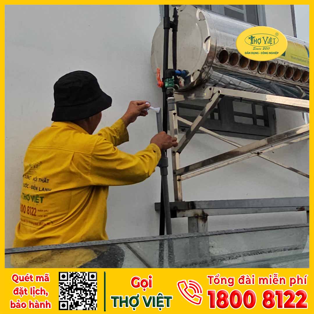 Địa chỉ sửa máy nước nóng năng lượng mặt trời Quận 4