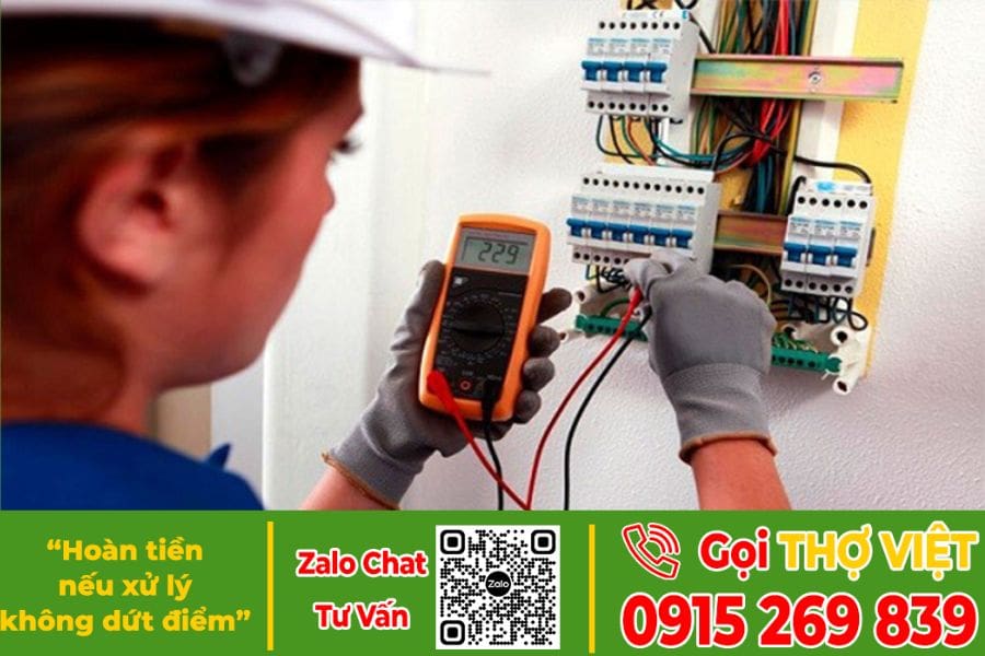 dịch vụ lắp bóng đèn điện tại thủ dầu một