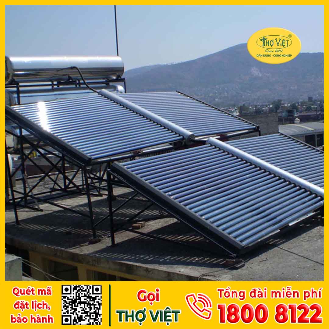 Kỹ thuật sửa máy nước nóng năng lượng mặt trời Bến Lức chuyên nghiệp