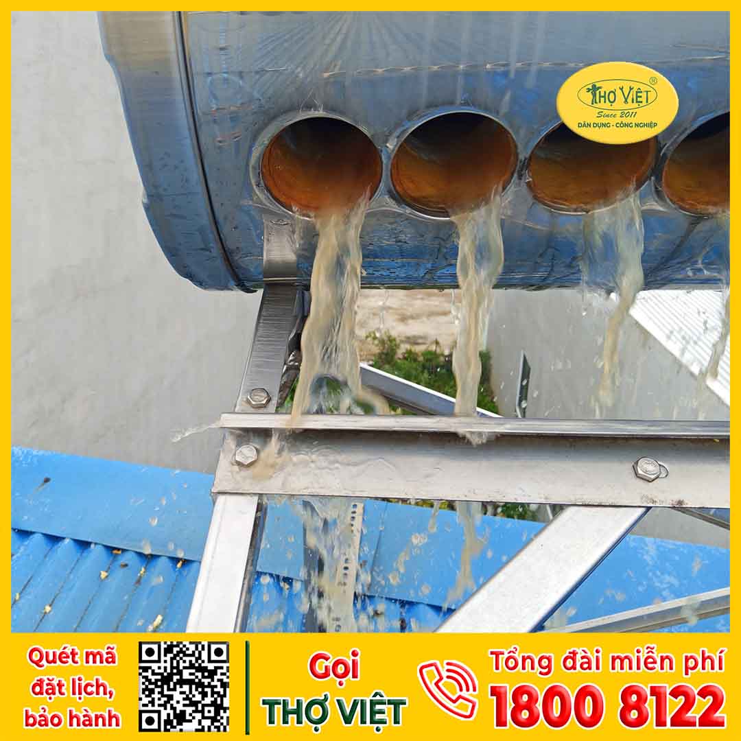 Dịch vụ sửa máy nước nóng năng lượng mặt trời Bình Tân tại nhà giá rẻ