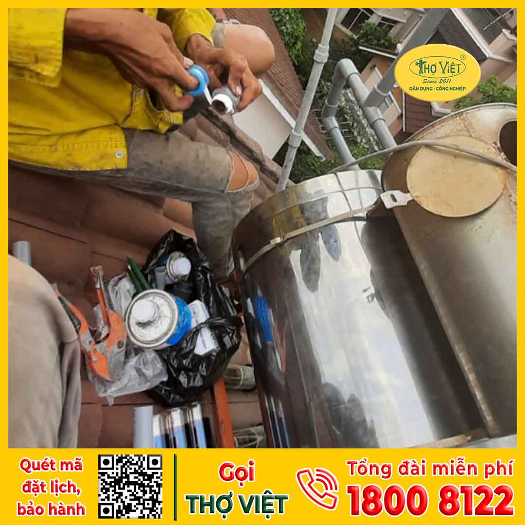 Dịch vụ sửa máy nước nóng năng lượng mặt trời tại quận Phú Nhuận bao gồm
