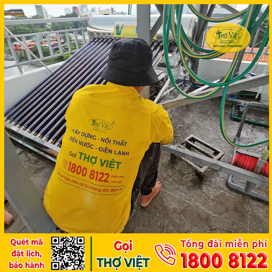 Dịch vụ vệ sinh máy năng lượng mặt trời Phú Nhuận