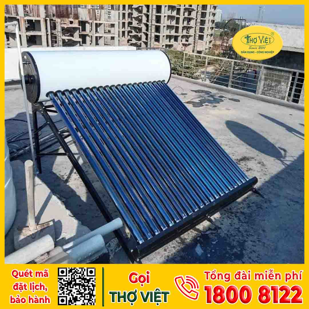 Tư vấn vệ sinh máy nước nóng năng lượng mặt trời Bến Lức miễn phí